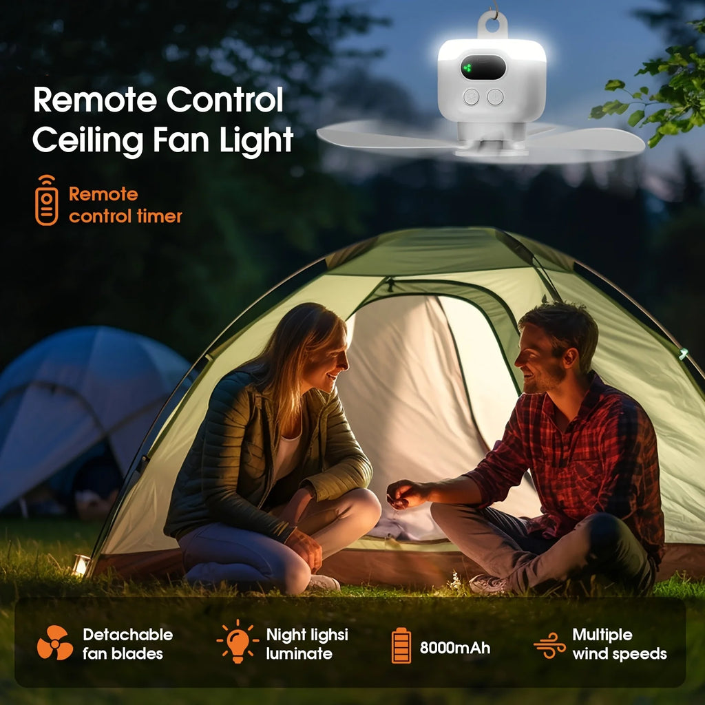 Portable Ceiling Fans 8000mAh