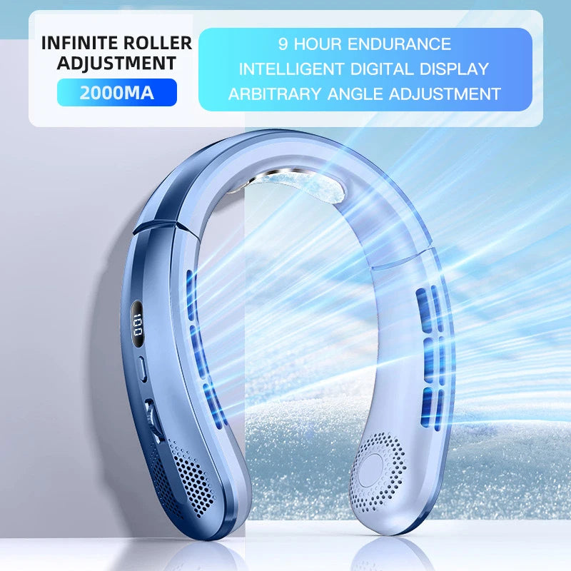 Lenovo Air Cooler USB Hanging Neck Fan 8000mAh