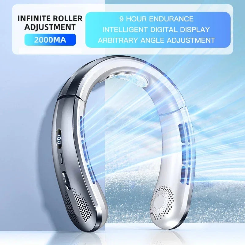 Lenovo Air Cooler USB Hanging Neck Fan 8000mAh