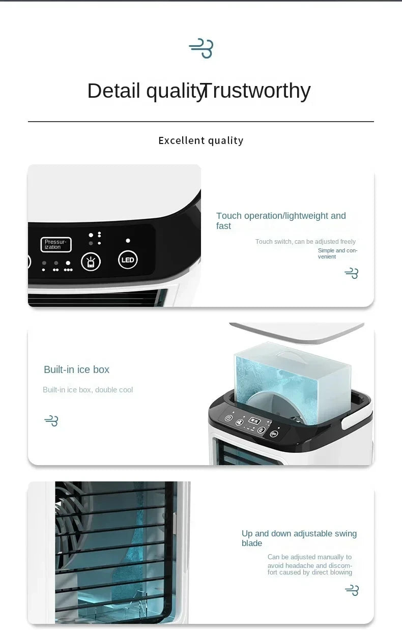 Small Desktop Portable USB Electric Fan