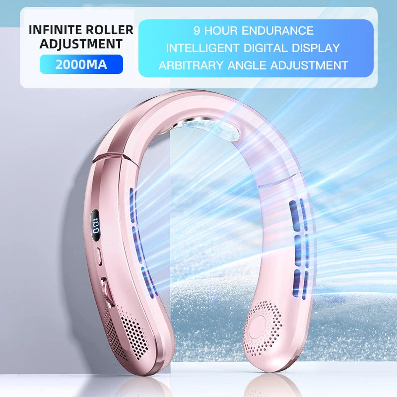 Lenovo Air Cooler USB Hanging Neck Fan 8000mAh