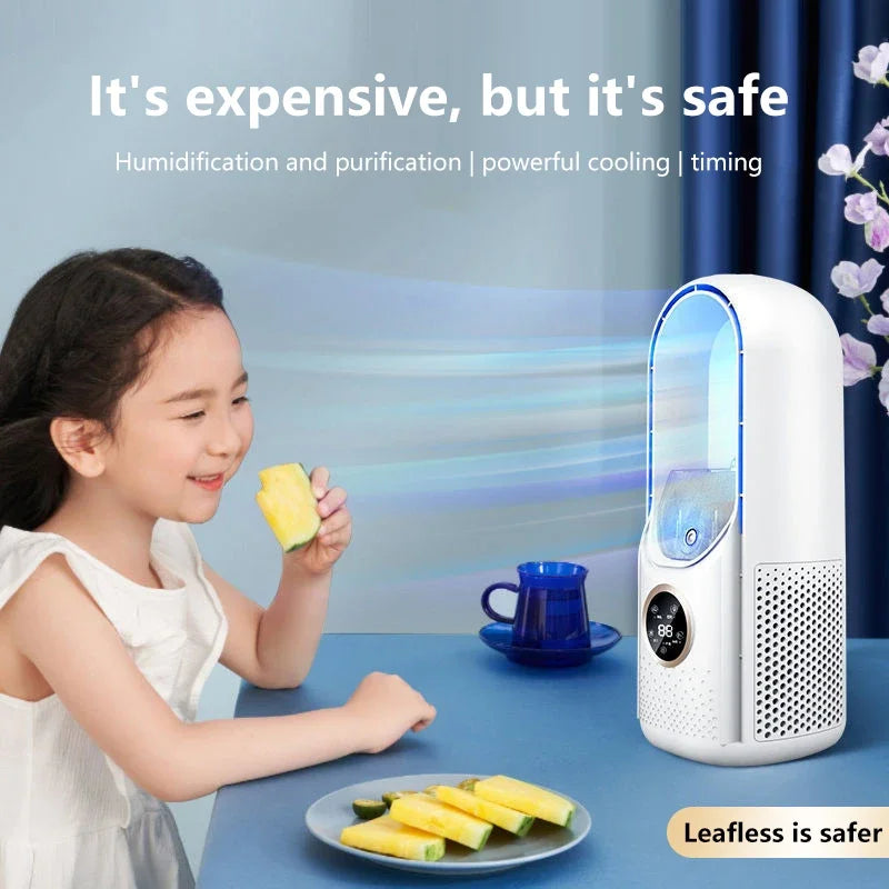 Portable Mini Bladeless Air Conditioner USB