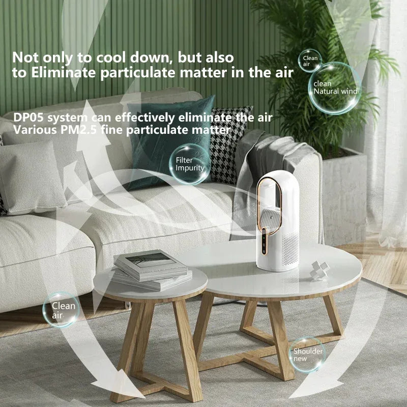 Portable Mini Bladeless Air Conditioner USB