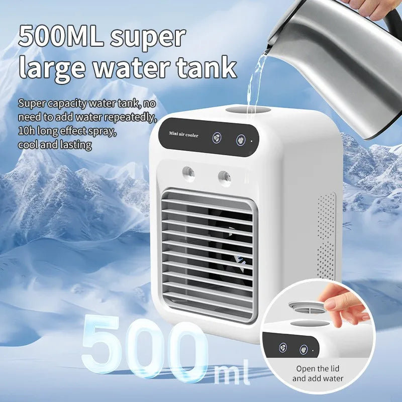Mini Desktop Air Conditioner Fan USB